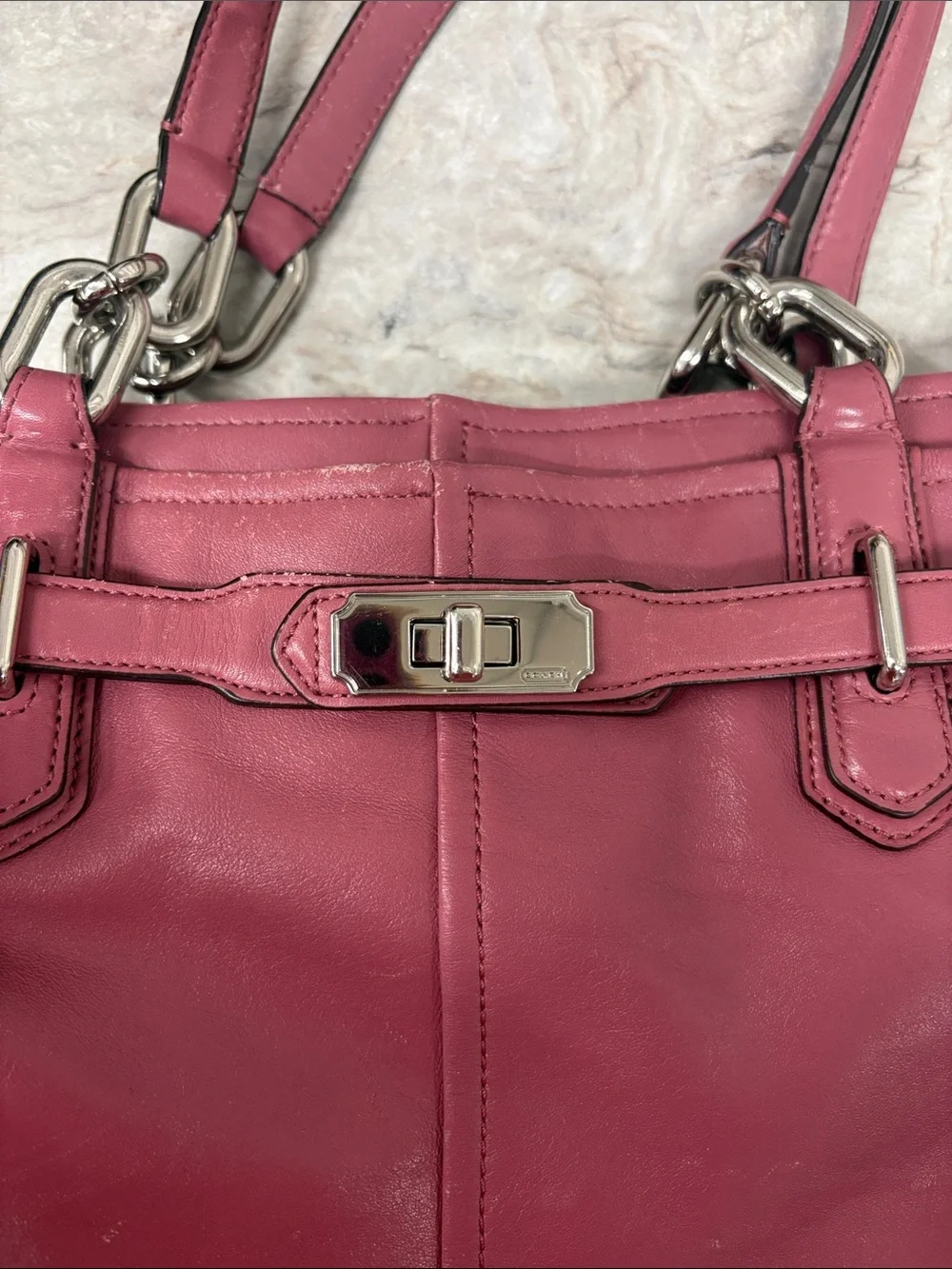 Pink Coach Chelsea Tote bag 17811 - Picture 10 of 11